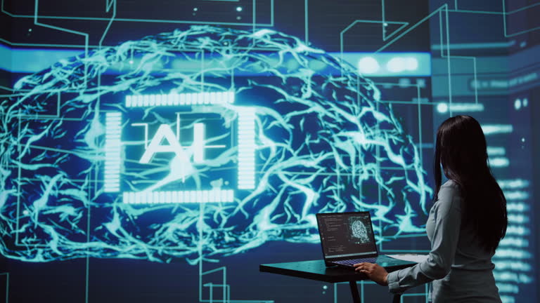 تحلیل داده ها با هوش مصنوعی برای بهبود تجربه کاربری دانشمند کامپیوتر با استفاده از لپ تاپ برای تحلیل داده های کسب و کار