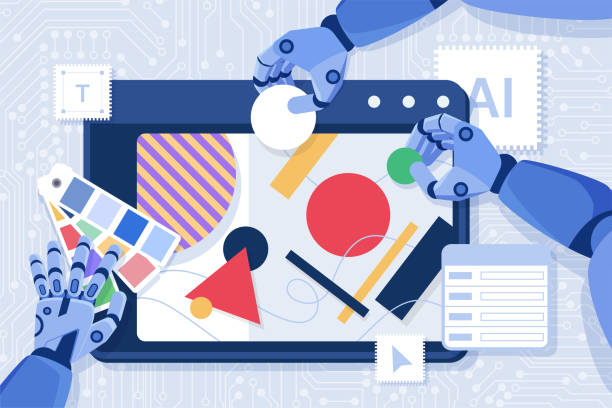 خلق محتوای بصری توسط بازوهای رباتیک هوش مصنوعی