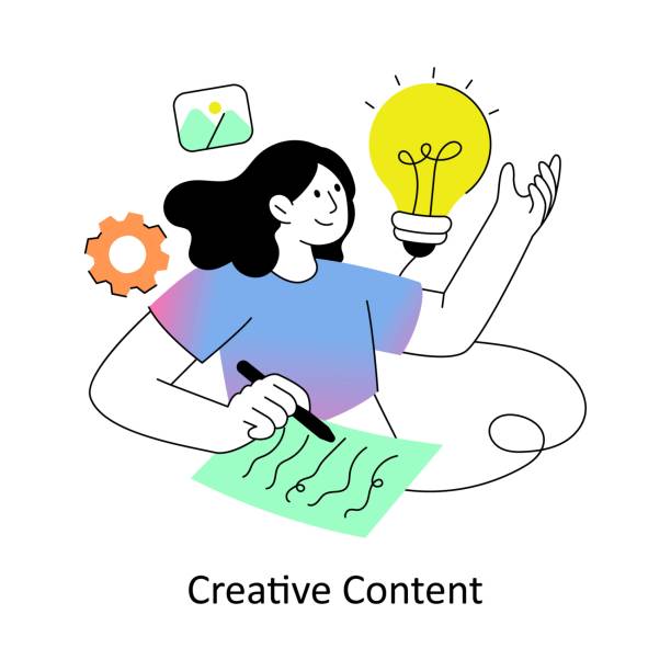 تولید محتوای جذاب و خلاقانه برای سال 2025