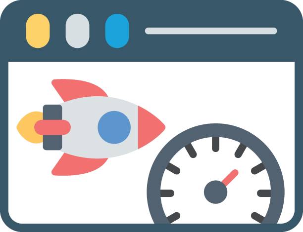 آیکون بهبود سرعت سایت با Core Web Vitals