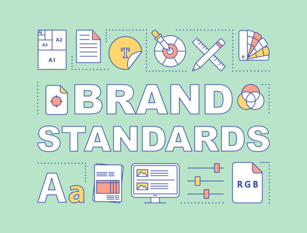 عناصر کلیدی هویت بصری در برندسازی آنلاین استانداردهای برندسازی و طراحی هویت بصری