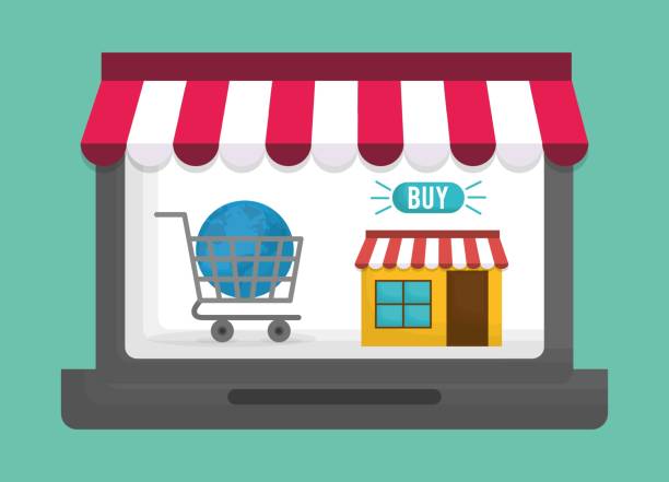 آیکونهای خرید آنلاین آیکونهای مرتبط با خرید آنلاین