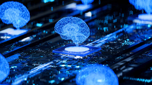 مغز دیجیتال نماد هوش مصنوعی در تحلیل رفتار مشتریان فروشگاه الکترونیکی