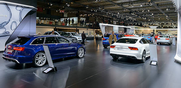 نمایش خودروی آئودی در لندینگ پیج نمایشگاه