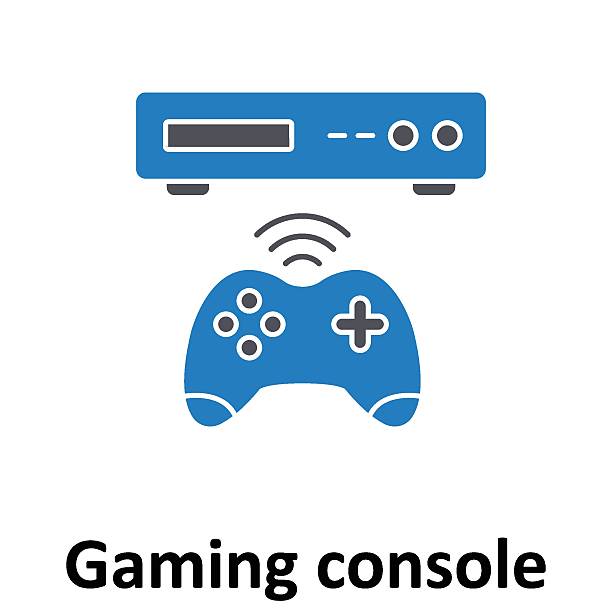 وکتور آیکون کنسول بازی