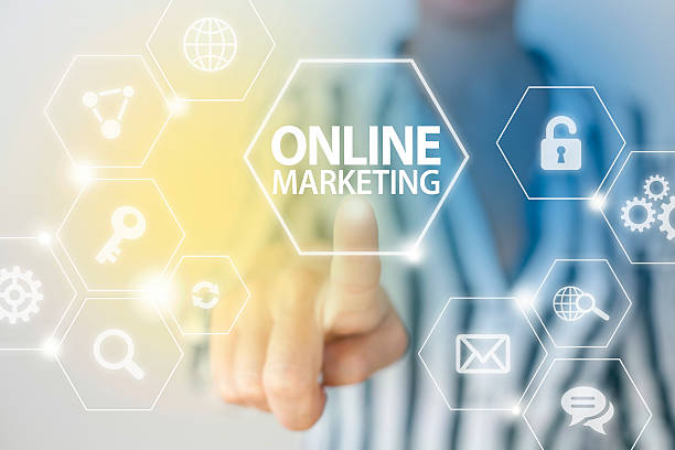 استراتژیهای موفق بازاریابی آنلاین آیکونهای بازاریابی آنلاین