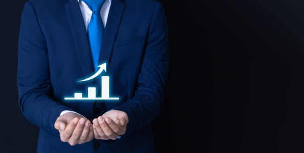 طراحی مدرن وبسایت حقوقی برای افزایش اعتماد و جذب مشتری نمودار رشد کسبوکار حقوقی با طراحی سایت مدرن