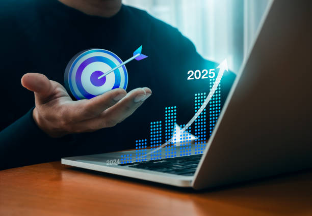 استراتژی بازاریابی بیمه 2025 و رشد تصاعدی ROI با هوش مصنوعی نمودار رشد و افزایش ROI تبلیغات گوگل برای شرکتهای بیمه از سال 2024 به 2025