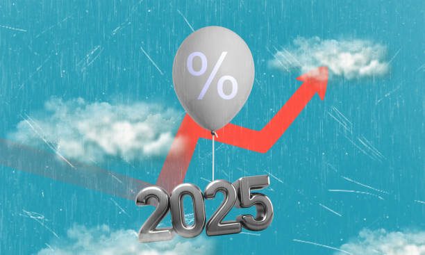 نمودار افزایش نرخ تبدیل شرکتهای بیمه در سال 2025 با استفاده از هوش مصنوعی