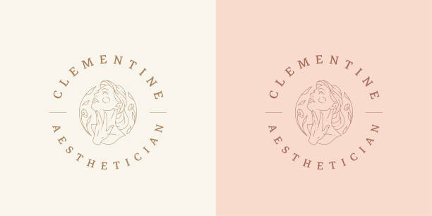 طراحی لوگو و هویت بصری برای برندسازی کلینیک زیبایی لوکس