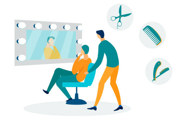 تصویرسازی از تبلیغات گوگل ادز برای آرایشگاه و جذب مشتریان جدید