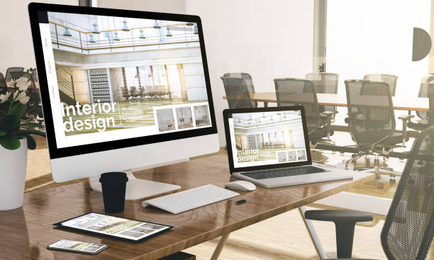 طراحی وبسایت ریسپانسیو برای دفاتر معماری