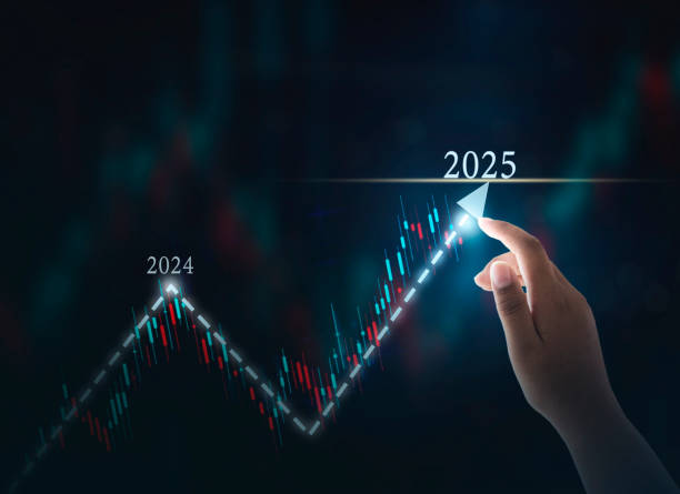 نمودار رشد بازار 2025 و نقش کلیدی مشاور سرمایهگذاری در جذب سرمایه از طریق محتوای تخصصی