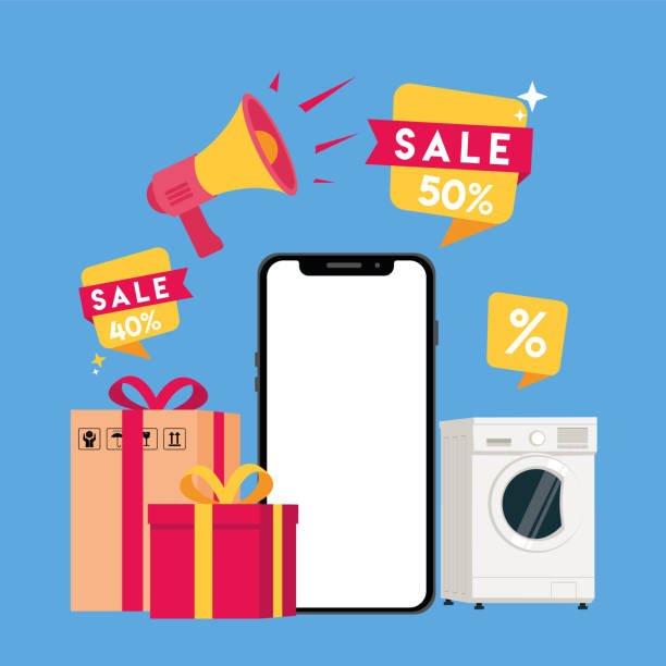 خرید آنلاین لوازم خانگی از طریق گوشی هوشمند با تجربه کاربری روان