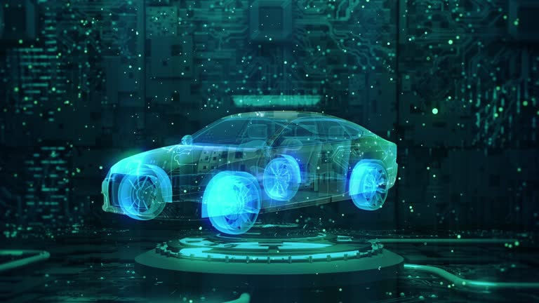 تکنولوژی خودرو هوشمند و طراحی وبسایت مدرن با AR
