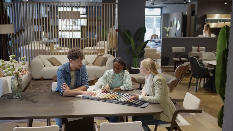 مشاوره و جلب اعتماد مشتریان برای خرید مبلمان ایجاد اعتماد در مشتریان فروشگاه مبلمان