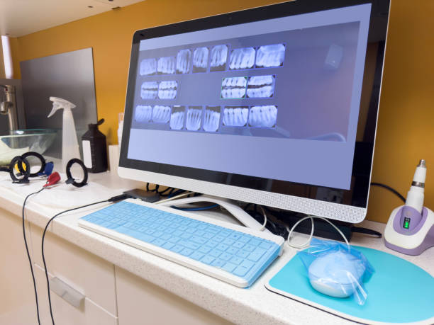 محیط داخلی یک کلینیک دندانپزشکی مدرن و امن در اصفهان