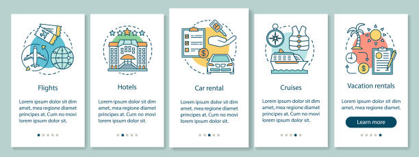 رابط کاربری اپلیکیشن موبایل برنامه ریز سفر