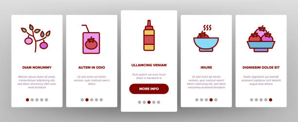 آیکونهای بهینهسازی تجربه کاربری در طراحی وبسایت فروشگاهی پینو سایت