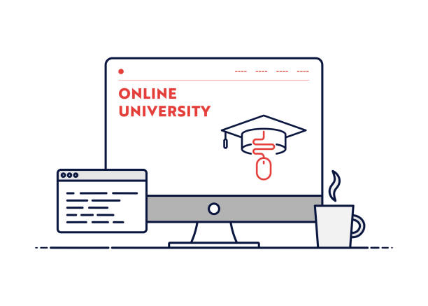 مفهوم آموزش آنلاین دانشگاه و راهاندازی سایت آموزشی وردپرس با لپتاپ
