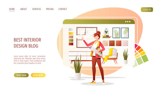 ترندهای طراحی وب ۲۰۲۵ برای شرکت های طراحی داخلی و دکوراسیون