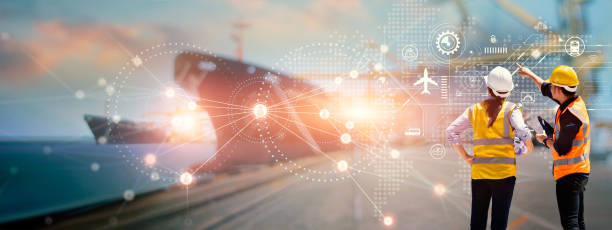 طراحی پورتال مدیریتی بندر با اینترنت اشیا توسط پینو سایت برای کاهش توقف کشتی