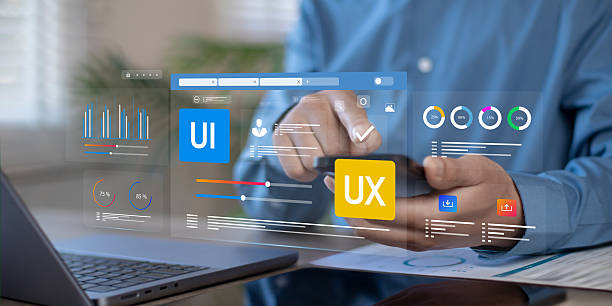 تیم طراحی سایت پینو سایت در حال بهینهسازی تجربه کاربری (UX) و رابط کاربری (UI) برای یک فروشگاه ورزشی
