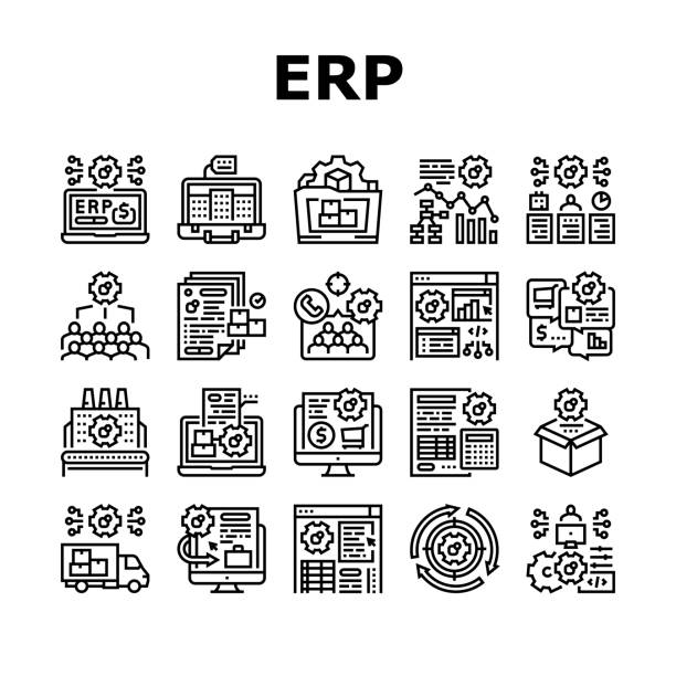 یکپارچه‌سازی وب‌سایت تولید با نرم افزار MRP و ERP برای بهینه‌سازی