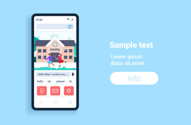 طراحی واکنش گرا و اپلیکیشن موبایل برای پلتفرم های آموزشی مدارس
