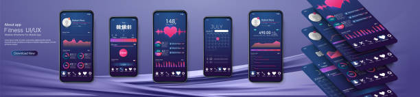 طراحی UI/UX برای اپلیکیشن باشگاه ورزشی