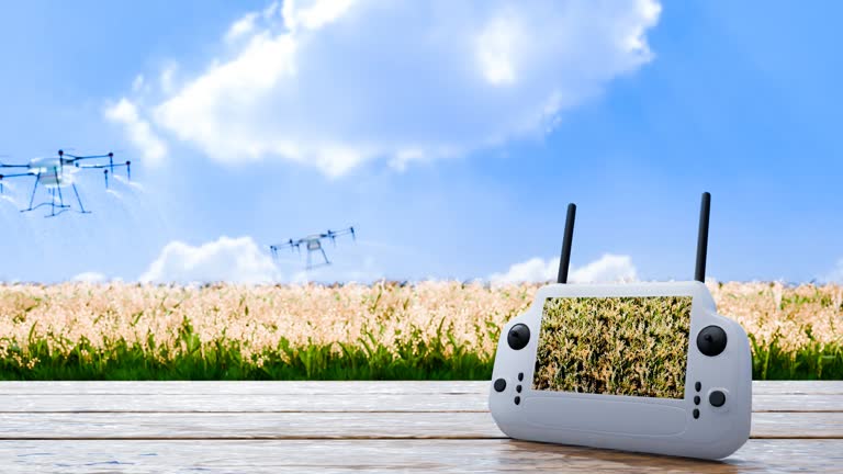 فناوریهای نوین و دیجیتالی کردن کشاورزی استفاده از پهپاد هوشمند برای مدیریت مزارع کشاورزی
