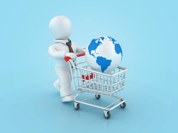 بازاریابی جهانی فیروزه و فروش آنلاین