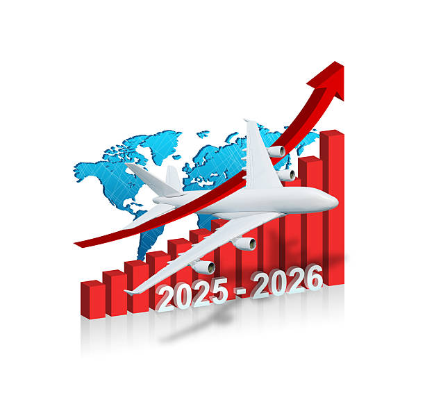 نمودار رشد و افزایش رزرو سفر در 2025 با استراتژی برندینگ دیجیتال