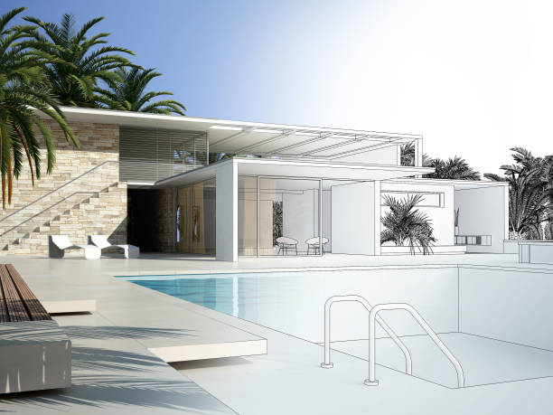 معماری لوکس در کیش و طراحی سایت برای جذب پروژه هتلسازی