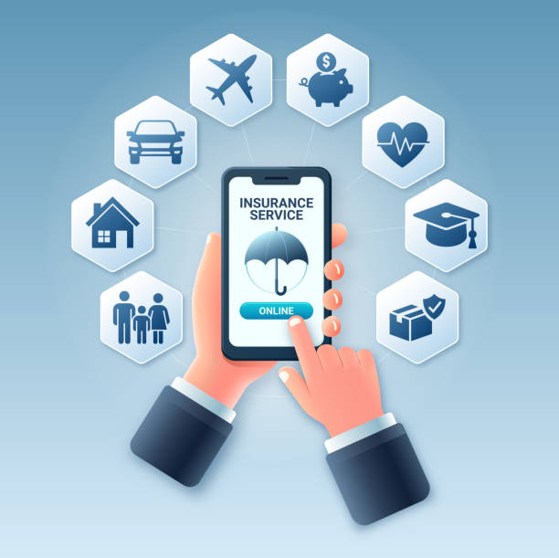 تجربه کاربری خرید بیمه در موبایل