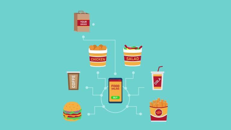 تجربه کاربری دلیوری و سفارش غذای آنلاین از طریق موبایل و طراحی سایت رستوران