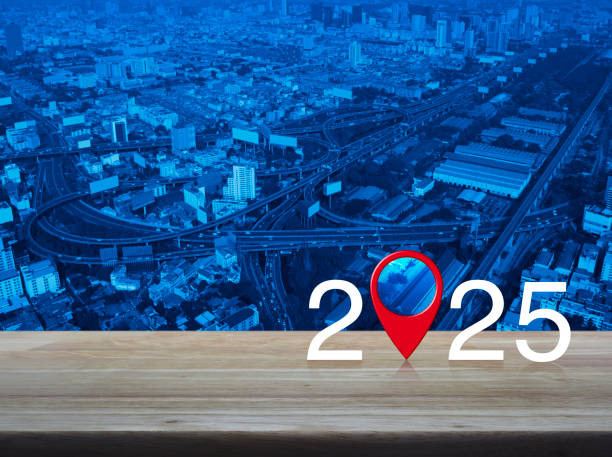 بهینه سازی محلی 2025 برای داروخانه ها با نماد نقشه و سال جدید