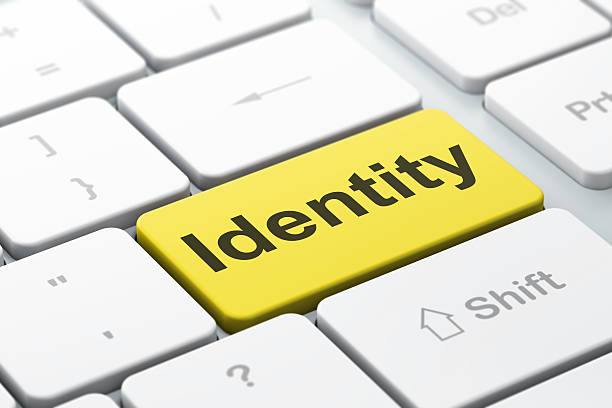 هویت برند نمایانگر در صفحه کلید کامپیوتر