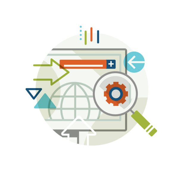 مفهوم طراحی تبلیغات دیجیتال و پشتیبانی سئو فنی برای افزایش دیده شدن شرکتهای صنعتی