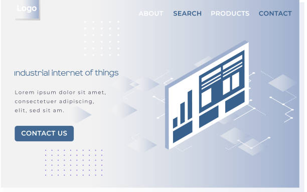 یکپارچهسازی فناوریهای نوین در طراحی وب صنعتی طراحی سایت صنعتی یکپارچه با فناوری اینترنت اشیا (IoT)