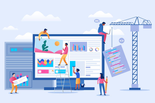 تیم پینو سایت در حال طراحی وبسایت و استراتژی محتوا