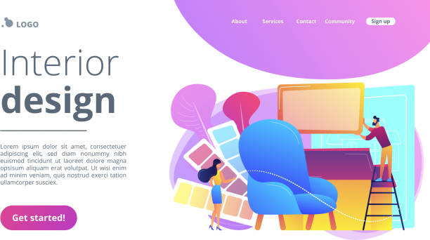 طراحی سایت حرفهای برای دفاتر طراحی داخلی با پورتفولیو آنلاین مدرن