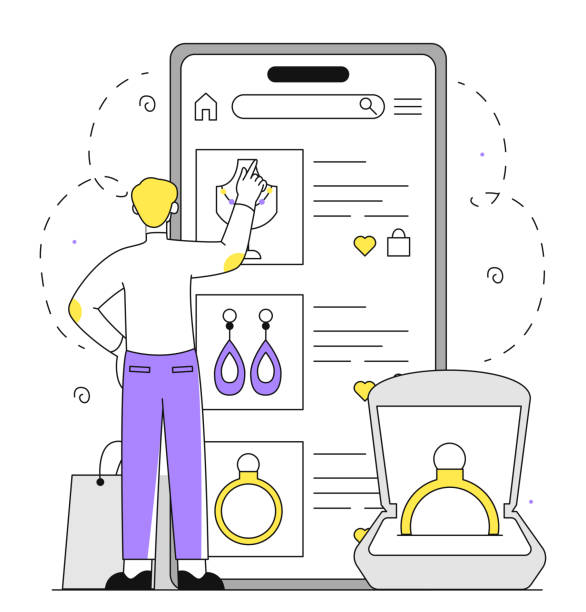 طراحی سایت فروش انگشتر با قابلیتهای هوش مصنوعی و بهینهسازی تجربه کاربری