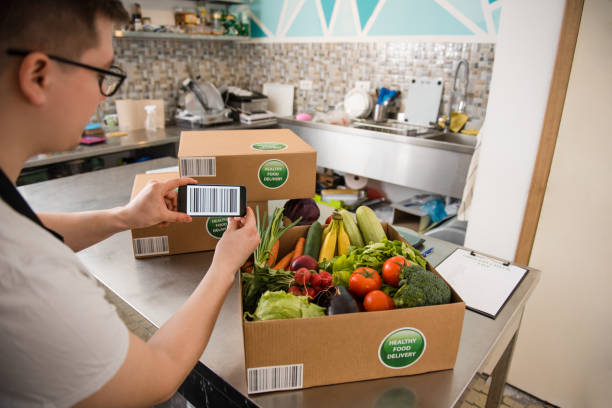 فرآیند سفارش و بسته‌بندی در عمده فروشی آنلاین مواد غذایی