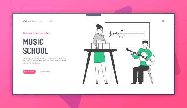 استراتژی طراحی سایت آموزشگاه موسیقی برای جذب هنرجوی بین‌المللی