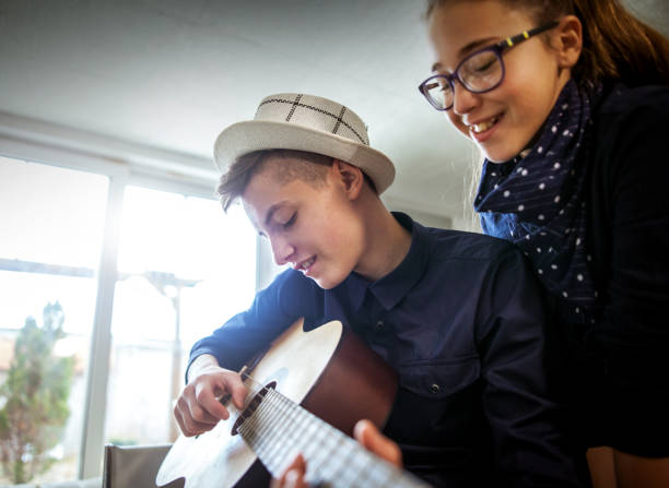 محتوای تعاملی آموزشی برای کلاس موسیقی آنلاین در انزلی