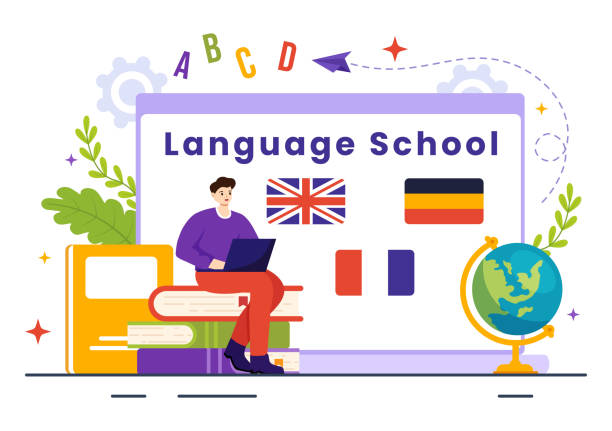 آموزش مجازی زبان در پلتفرم آنلاین