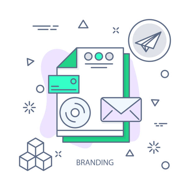 مراحل کلیدی برندسازی بصری برای استودیوهای عکاسی و فیلمبرداری از جمله لوگو، رنگ و تایپوگرافی