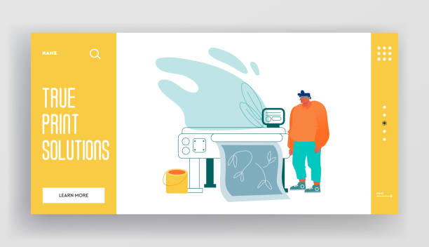 طراحی سایت چاپ و بستهبندی ریسپانسیو و حرفهای طراحی سایت مدرن برای صنعت چاپ