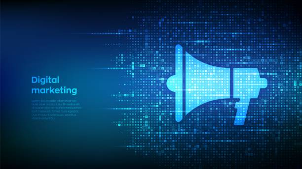 مفهوم بازاریابی دیجیتال و تبلیغات آنلاین برای رشد کسب‌وکار کلینیک زیبایی